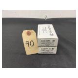 Two Boxes of Federal 9mm Luger Ammo