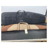 Two Rifle Soft Cases with Storage