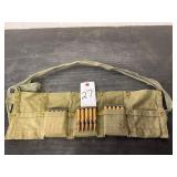 7.62 x 51 Military Cartridge Ammunition Bandolier