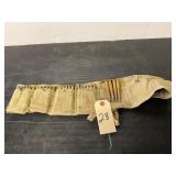 8 x57 Mauser Canvas Ammunition Belt with 44 Rounds