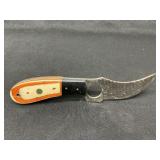 Handmade Damascus Steel Fixed-Blade Knife