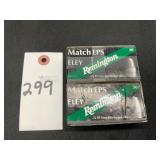 Two Boxes of Eley Remington Match EPS .22 Ammo
