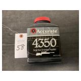 Accurate 4350 Smokeless Powder 1 Lb