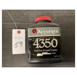 Accurate 4350 Smokeless Propellant 1 lb