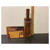 Faulkï¿½s Wooden Duck Call with Stand