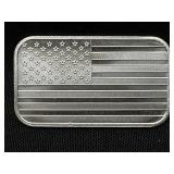 One Ounce .999 Fine Silver Bar
