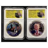 Donald Trump 2024 Commemorative Coin Set