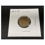 1917-D Lincoln Wheat Penny
