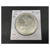 1921-D Morgan Silver Dollar MS 64-65
