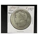 1894-O Morgan Silver Dollar Coin
