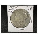1892-O Morgan Silver Dollar Coin