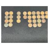 Collection of Indian Head Pennies