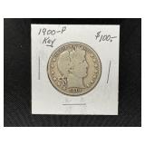 1910 Barber Half Dollar, Philadelphia Mint