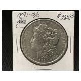 1891-O Morgan Silver Dollar Coin