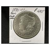 1890-CC Morgan Silver Dollar Coin