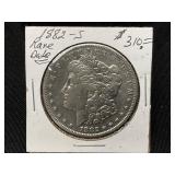 1882-S Morgan Silver Dollar