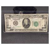 1928 $20 Federal Reserve Note, Series A
