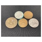 Mexican Coins Lot Featuring Pesos