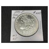1897-P Morgan Silver Dollar MS65