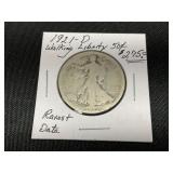 1921-D Walking Liberty Half Dollar