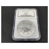 1997 American Silver Eagle Coin MS69