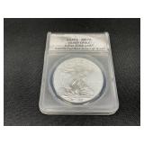 2010 ANACS MS70 Silver Eagle Coin