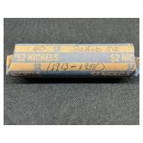 Roll of 40 Buffalo Nickels (1913-1938)