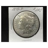 1879-P Morgan Silver Dollar Coin