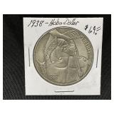 1938 Hobo Nickel Style Dollar Coin