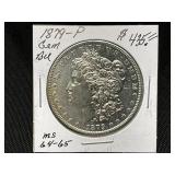 1879-P Morgan Silver Dollar MS64-65