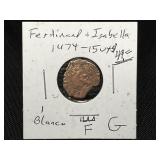 Ferdinand and Isabella Copper Coin