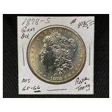 1878-S Morgan Silver Dollar Gem BU