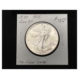 1990 American Silver Eagle Coin