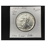 1989 American Silver Eagle Coin