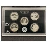 2013 US Mint Silver Proof Quarter Set