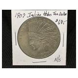 1907 Liberty Indian Head Hobo Nickel