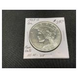 1923-S Peace Silver Dollar BU