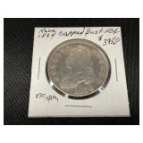 1824 Capped Bust Half Dollar Coin