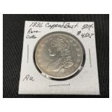 1836 Capped Bust Half Dollar Coin