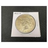 1923-D Peace Silver Dollar Coin