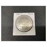 1896-O Morgan Silver Dollar Coin