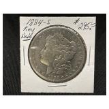 1884-S Morgan Silver Dollar, Key Date