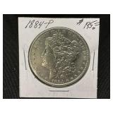 1884-P Morgan Silver Dollar