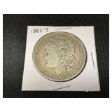 1882-S Morgan Silver Dollar Coin