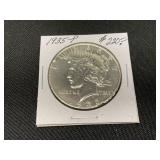 1935-P Peace Silver Dollar Coin