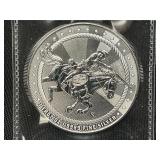 1 Troy Oz .9999 Fine Silver Round