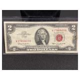 1963 $2 United States Note with Red Seal