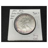2001 American Silver Eagle Coin
