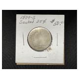 1877-S Seated Liberty Quarter