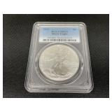 2025 Silver Eagle PCGS MS70 Coin